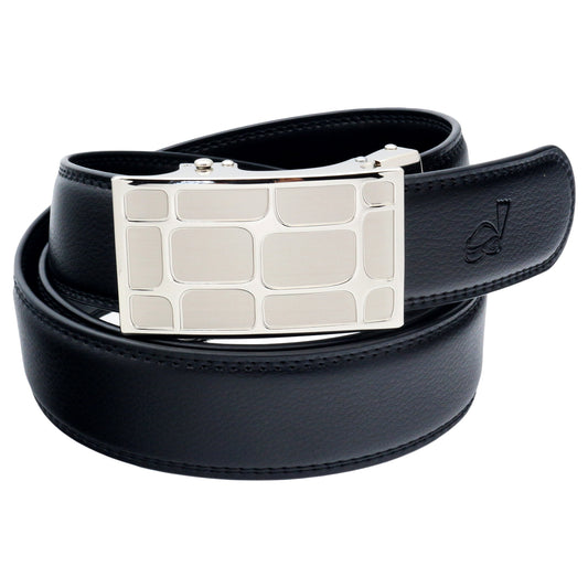 QHA Mens Automatic Belt Buckle For 35mm Wide Ratchet Belts Q98A142