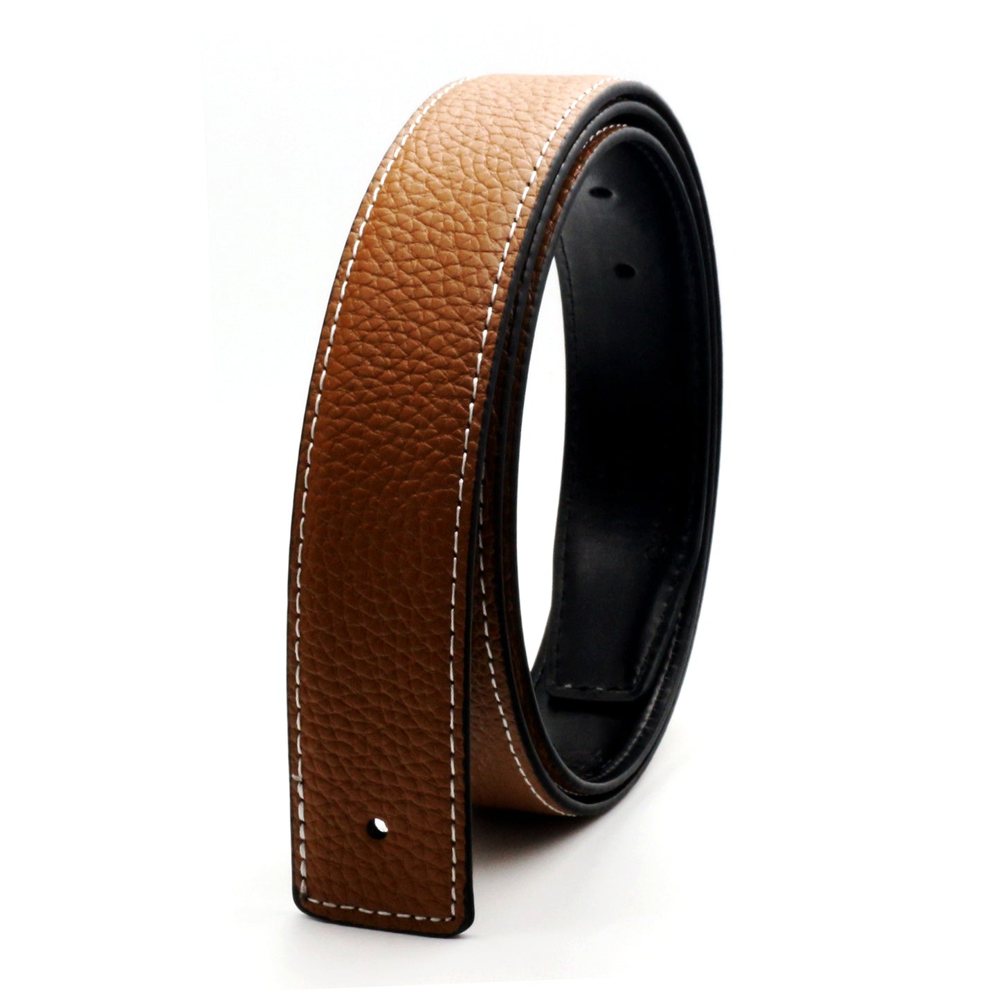 QHA Mens Leather Belts Genuine Replacement Belt Strap for H Buckle 32mm Wide Q03