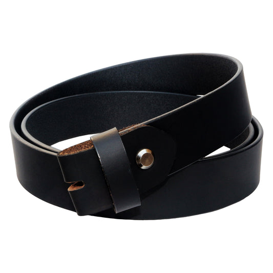 QHA Mens Real Leather Belt for Replacement Strap With Buckle Holder 38mm Q14